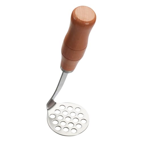 FUNNETOYU Manueller Kartoffelstampfer aus Robuster Küchenstampfer für Kartoffelpüree Gemüse und Früchte Tragbar und Kompakt für Einfache Nutzung Zuhause oder Unterwegs von FUNNETOYU