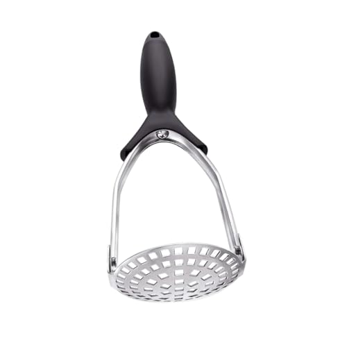 FUNNETOYU Manueller Kartoffelstampfer aus Rostfreiem Edelstahl Vielseitiger Gemüsestampfer für Kartoffelpüree Avocado und Obst Leicht zu Reinigen Ergonomischer Griff für Küche und FUNNETOYU Manueller Kartoffelstampfer aus Rostfreiem Edelstahl Vielseitiger Gemüsestampfer für Kartoffelpüree Avocado und Obst Leicht zu Reinigen Ergonomischer Griff für Küche und von FUNNETOYU