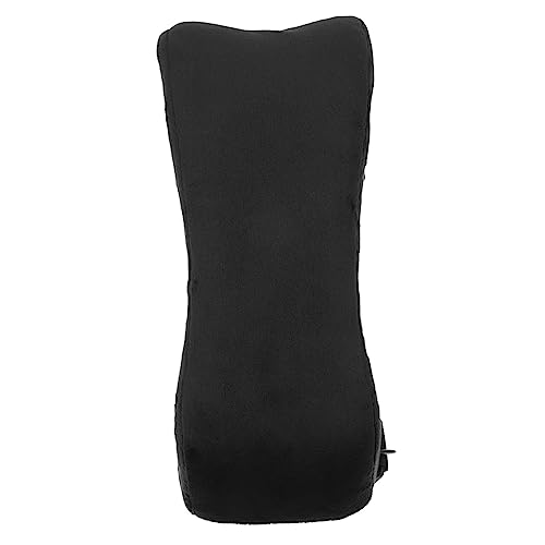 FUNNETOYU Memory Foam Armlehnenpolster für Bürostühle und Gaming Stühle Ergonomisches Armauflage Kissen zur Druckentlastung für Ellbogen und Unterarme Schwarz von FUNNETOYU