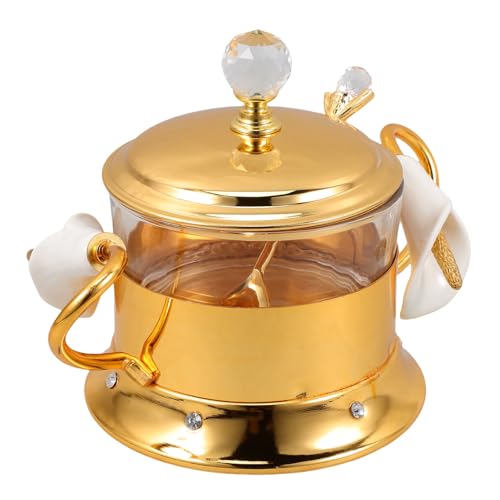 FUNNETOYU Metallzuckerdosen Zuckerdose Mit Deckel Zuckerbehälter Für Gläser Weißer Zuckerhalter Krüge Mit Deckel Kanister Rostfrei Würzen Gewürztöpfe Scoop Golden Zinklegierung FUNNETOYU Metallzuckerdosen Zuckerdose Mit Deckel Zuckerbehälter Für Gläser Weißer Zuckerhalter Krüge Mit Deckel Kanister Rostfrei Würzen Gewürztöpfe Scoop Golden Zinklegierung von FUNNETOYU