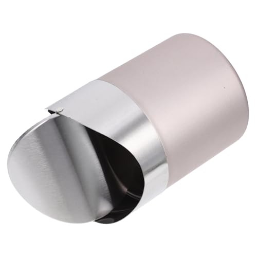 FUNNETOYU Mini-mülleimer Tisch Mülleimer Mini -müll Kann Desktop-papierkorb Rechteck Miniatur-mülleimer Kluger Müll Abdeckung Arbeitsplatte Modern Mülltonne Drinnen Rostfreier Stahl Rosa von FUNNETOYU