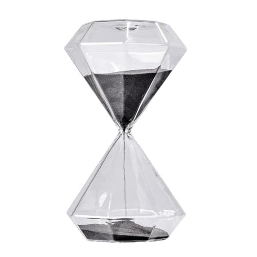 FUNNETOYU Minuten Sanduhr mit Schwarzem Sand Kreatives Zeitmesswerkzeug für Büro Wohnzimmer und Dekoration als zu Geburtstagen und Besonderen Anlässen FUNNETOYU Minuten Sanduhr mit Schwarzem Sand Kreatives Zeitmesswerkzeug für Büro Wohnzimmer und Dekoration als zu Geburtstagen und Besonderen Anlässen von FUNNETOYU