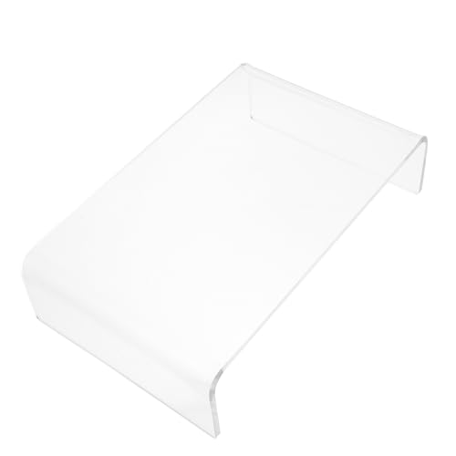 FUNNETOYU Monitorständer für Ergonomisch einstellbar Stehen steht Klarer Computerständer Doppelter Laptopständer -Riser zusammenklappbarer Tritthocker Betthocker Acryl Transparent FUNNETOYU Monitorständer für Ergonomisch einstellbar Stehen steht Klarer Computerständer Doppelter Laptopständer -Riser zusammenklappbarer Tritthocker Betthocker Acryl Transparent von FUNNETOYU