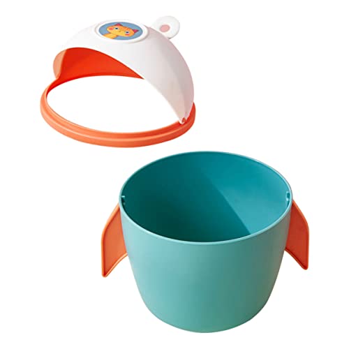 FUNNETOYU Mülleimer mit Deckel für Schreibtisch Lustiger Cartoon Abfalleimer für Büro Schlafzimmer und Kinderzimmer für Abfälle und Kleine Artikel Zufällige Farben von FUNNETOYU