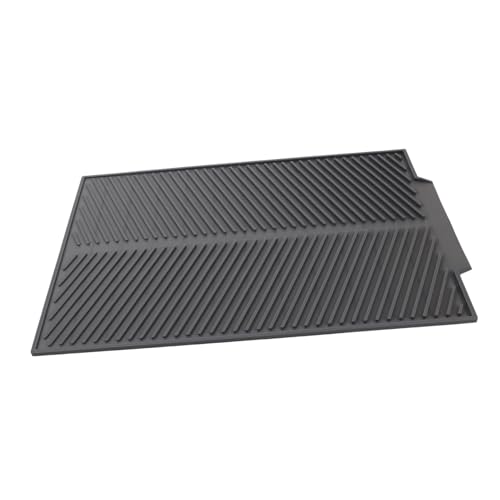 FUNNETOYU Multifunktionale Faltbare Silikon Abtropfmatte mit Hitzeschutz Rutschfest und Atmungsaktiv als Geschirr und Obsttrockner für Küche und Tisch Graue Drainage und Isolierunterlage FUNNETOYU Multifunktionale Faltbare Silikon Abtropfmatte mit Hitzeschutz Rutschfest und Atmungsaktiv als Geschirr und Obsttrockner für Küche und Tisch Graue Drainage und Isolierunterlage von FUNNETOYU