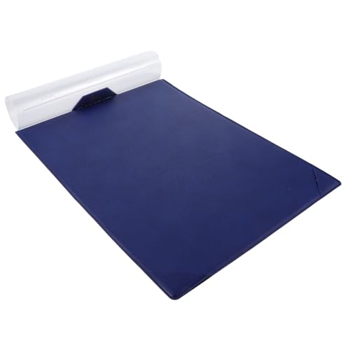 FUNNETOYU Multifunktionales Leder Mauspad mit Ergonomischem Design Rutschfeste Schreibtischunterlage für Laptop und Büro Strapazierfähige Office Desk Mat in Blau FUNNETOYU Multifunktionales Leder Mauspad mit Ergonomischem Design Rutschfeste Schreibtischunterlage für Laptop und Büro Strapazierfähige Office Desk Mat in Blau von FUNNETOYU