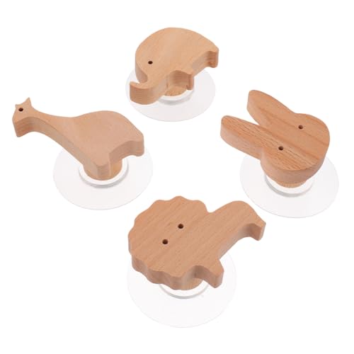 FUNNETOYU Niedliche Tier Wandhaken aus Holz Selbstklebend und Robust als Garderobenhaken für Badezimmer Tür und Wohnzimmer Platzsparend Vielseitig und Einfach zu Montieren FUNNETOYU Niedliche Tier Wandhaken aus Holz Selbstklebend und Robust als Garderobenhaken für Badezimmer Tür und Wohnzimmer Platzsparend Vielseitig und Einfach zu Montieren von FUNNETOYU