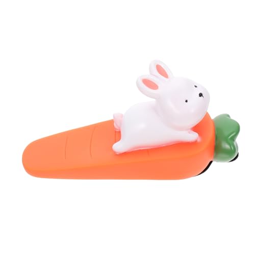 FUNNETOYU Niedlicher Cartoon Türstopper aus PVC und Vinyl Anti rutsch Türkeil mit Tiermotiv Dekorativer Türschutz Marmor Betonböden Multifunktional als Türkeil und Deko für Kinderzimmer und von FUNNETOYU