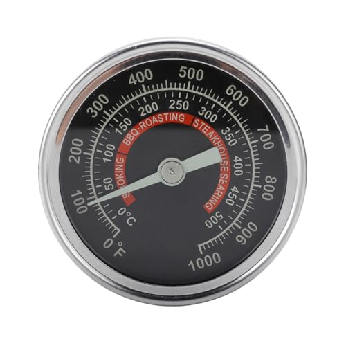 FUNNETOYU Ofen Thermometer mit Dial Anzeige Multifunktionales Küchenthermometer für Präzise Temperaturmessung für Grill Backen und Bbq von FUNNETOYU