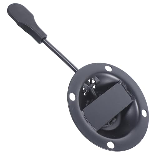 FUNNETOYU Professionelle Bürostuhl Basisplatte aus Robustem Eisen Drehbarer Stuhlunterbau mit Hebel Geräuschloser Liftmechanismus Stabile Steuerung für Bürostuhl Ersatzteile von FUNNETOYU