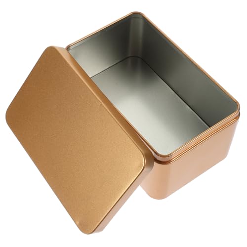 FUNNETOYU Rechteckige Blechdose für Tee Süßigkeiten Snacks Praktische Mini Aufbewahrungsbox für Zuhause Unterwegs FUNNETOYU Rechteckige Blechdose für Tee Süßigkeiten Snacks Praktische Mini Aufbewahrungsbox für Zuhause Unterwegs von FUNNETOYU