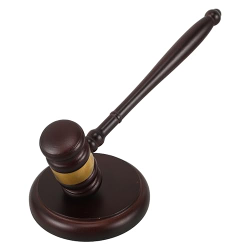 FUNNETOYU Richterhammer und Block aus Massivem Holz Vielseitig Einsetzbar für Anwälte Auktionen und Gerichte Handgefertigt mit Elegantem Design Robust und Langlebig für Professionelle FUNNETOYU Richterhammer und Block aus Massivem Holz Vielseitig Einsetzbar für Anwälte Auktionen und Gerichte Handgefertigt mit Elegantem Design Robust und Langlebig für Professionelle von FUNNETOYU