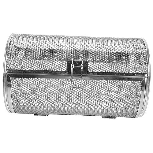 FUNNETOYU Rollbarer Grillkorb aus Multifunktionaler Rotisserie Bräterkorb für Heiße Luftfritteuse Geeignet für Grillgerichte Gemüse und Snacks für Outdoor Events FUNNETOYU Rollbarer Grillkorb aus Multifunktionaler Rotisserie Bräterkorb für Heiße Luftfritteuse Geeignet für Grillgerichte Gemüse und Snacks für Outdoor Events von FUNNETOYU