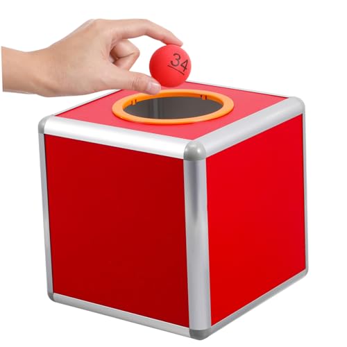 FUNNETOYU Rote Mittelgroße Stabile Losbox Schlitz Multifunktionale und Spendenbox für Veranstaltungen Jahresfeiern Partys und Lotteriespiele Langlebiger Behälter für Lose und Bälle FUNNETOYU Rote Mittelgroße Stabile Losbox Schlitz Multifunktionale und Spendenbox für Veranstaltungen Jahresfeiern Partys und Lotteriespiele Langlebiger Behälter für Lose und Bälle von FUNNETOYU