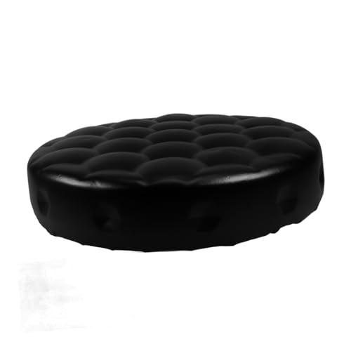 FUNNETOYU Runder Hocker mit Gepolsterter Sitzfläche PU Sitz für Barhocker und Küchenstühle Langlebig und Komfortabel Geeignet für Hausgebrauch Fußballschwarz FUNNETOYU Runder Hocker mit Gepolsterter Sitzfläche PU Sitz für Barhocker und Küchenstühle Langlebig und Komfortabel Geeignet für Hausgebrauch Fußballschwarz von FUNNETOYU