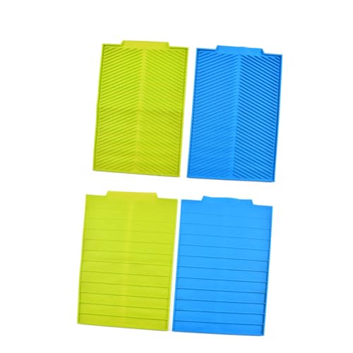 FUNNETOYU Rutschfeste Silikon isoliermatte Küchen Abtropfmatte Spülbecken Ablage Hitzebeständig Flexibel Sky zum Abtropfen von Geschirr und Obst Platzsparend Rollbar Umweltfreundliches von FUNNETOYU