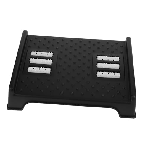 FUNNETOYU Rutschfester Praktischer Fußhocker aus Robustem Kunststoff Fußablage für Schreibtisch Ergonomischer Fußstütze für Büro und Zuhause Bequeme Sitzhaltung für Erwachsene von FUNNETOYU