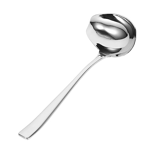 FUNNETOYU Saucenlöffel Rostfreier Küchenöllöffel mit Ergonomischem Griff für Suppen und Saucen Hochwertige Handwerkskunst für Langlebige Nutzung FUNNETOYU Saucenlöffel Rostfreier Küchenöllöffel mit Ergonomischem Griff für Suppen und Saucen Hochwertige Handwerkskunst für Langlebige Nutzung von FUNNETOYU