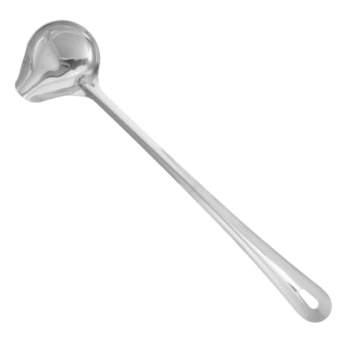 FUNNETOYU Saucenlöffel mit Ausgießer Schöpflöffel für Suppen Saucen und Dressings Präzises Ausgießen ohne Kleckern Küchenutensil für Verschiedene Kochstile Hitzebeständig und Langlebig FUNNETOYU Saucenlöffel mit Ausgießer Schöpflöffel für Suppen Saucen und Dressings Präzises Ausgießen ohne Kleckern Küchenutensil für Verschiedene Kochstile Hitzebeständig und Langlebig von FUNNETOYU