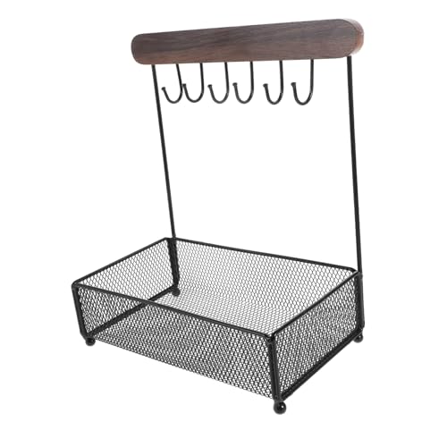 FUNNETOYU Schmuck Organizer Stand Multifunktionales Regalsystem Für Schlüssel Und Schmuckaccessoires Ablagesystem Für Eingangsbereich Und Schlafzimmer Eleganter Desktop Halter Für FUNNETOYU Schmuck Organizer Stand Multifunktionales Regalsystem Für Schlüssel Und Schmuckaccessoires Ablagesystem Für Eingangsbereich Und Schlafzimmer Eleganter Desktop Halter Für von FUNNETOYU