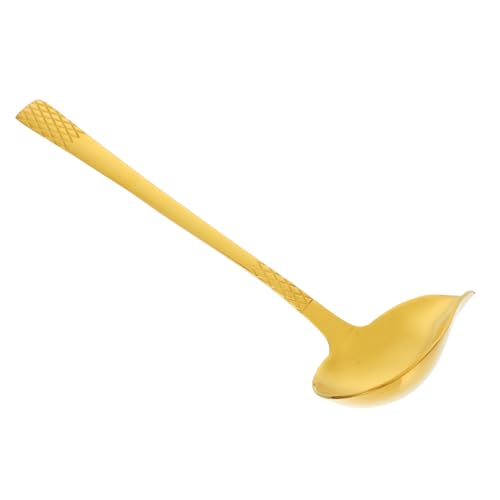 FUNNETOYU Schöpfkelle mit Ausgießer Robuste Soßen und Suppenkelle für Vielseitiges Servieren und Kochen Langlebig und Leicht zu Reinigen für Täglichen Gebrauch Küche von FUNNETOYU