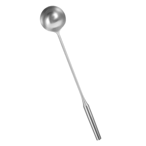 FUNNETOYU Schöpflöffel mit Langem Griff Große Multifunktionale Kelle für Küche Restaurant und Kantine Robustes Einteiliges Design zum Servieren von Wasser Suppe und Reis FUNNETOYU Schöpflöffel mit Langem Griff Große Multifunktionale Kelle für Küche Restaurant und Kantine Robustes Einteiliges Design zum Servieren von Wasser Suppe und Reis von FUNNETOYU