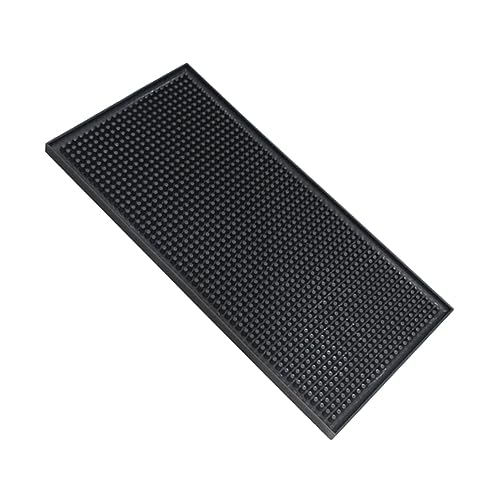FUNNETOYU Silikon Abtropfmatte Rutschfest Hitzebeständig Multifunktionale Trockenmatte Für Küche Und Bar Zum Abtropfen Von Geschirr Obst Und Gemüse Mit Tiefen Rillen Für Optimale von FUNNETOYU