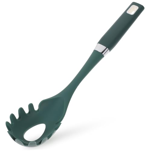 FUNNETOYU Silikon Spaghetti Löffel mit Ergonomischem Griff Hitzebeständig und Multifunktional zum Servieren von Nudeln Pasta und Co Praktisches Küchengerät für Alltag und Feierlichkeiten FUNNETOYU Silikon Spaghetti Löffel mit Ergonomischem Griff Hitzebeständig und Multifunktional zum Servieren von Nudeln Pasta und Co Praktisches Küchengerät für Alltag und Feierlichkeiten von FUNNETOYU