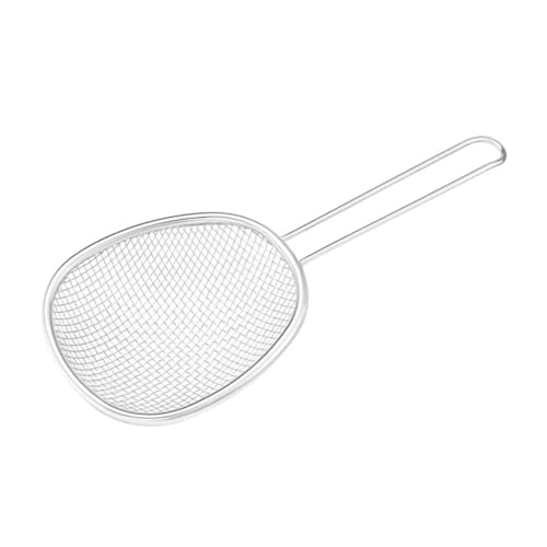 FUNNETOYU Slotted Straining Colander Ölfilterlöffel mit Langem Griff Hitzebeständig Langlebig Vielseitig für Küche Familie Restaurant und Partys Geeignet von FUNNETOYU
