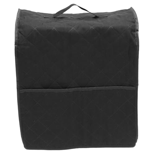 FUNNETOYU Standmixer Abdeckung Staubschutz Polyester Schwarz mit Tasche Küchenmixer Schutzbezug für Haushaltsstandmixer zur Aufbewahrung und Schutz vor Flecken Kratzern von FUNNETOYU