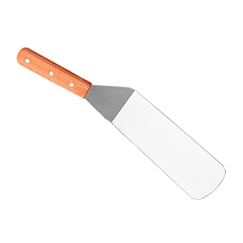 FUNNETOYU Steak Spatel mit Holzgriff Grillwerkzeug für Fisch Pfannkuchen und Teppanyaki Hitzebeständig Spülmaschinenfest Ergonomisch Gestaltet für Grillzubehör FUNNETOYU Steak Spatel mit Holzgriff Grillwerkzeug für Fisch Pfannkuchen und Teppanyaki Hitzebeständig Spülmaschinenfest Ergonomisch Gestaltet für Grillzubehör von FUNNETOYU