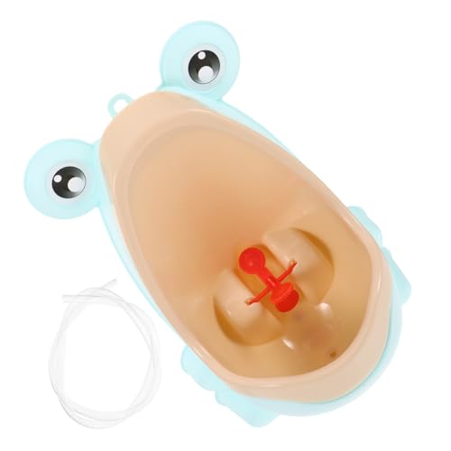 FUNNETOYU Stehendes Töpfchen für Jungen mit Starkem Saugnapf Montage Haken Saugnapf Stehend Lustiges Windmühlen design Niedliches Cartoon motiv Langlebiges Pp material Zufällige Farbe von FUNNETOYU