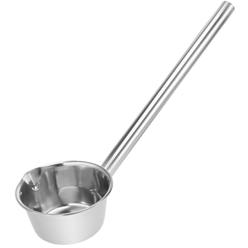 FUNNETOYU Suppenkelle mit Langem Griff Ergonomischer Wasserlöffel für Küche Garten und Restaurant Langer Runder Griff Spülmaschinenfest und Praktisch für Anwendungen FUNNETOYU Suppenkelle mit Langem Griff Ergonomischer Wasserlöffel für Küche Garten und Restaurant Langer Runder Griff Spülmaschinenfest und Praktisch für Anwendungen von FUNNETOYU