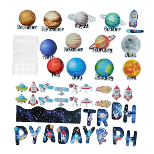 FUNNETOYU Teiliges Set aus Papier Ausschnitten für Außenraum Themen Dekorationen für Pinnwände Klassenzimmer und Partys für Kreative Bastelprojekte und Raumgestaltung von FUNNETOYU