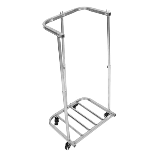 FUNNETOYU Tragbarer Garten Müllbeutelhalter aus Metall Wetterfester Outdoor Abfallsackständer Klappbar und Leicht Effiziente Unterstützung für Laub Gartenabfälle Camping und Landwirtschaft FUNNETOYU Tragbarer Garten Müllbeutelhalter aus Metall Wetterfester Outdoor Abfallsackständer Klappbar und Leicht Effiziente Unterstützung für Laub Gartenabfälle Camping und Landwirtschaft von FUNNETOYU