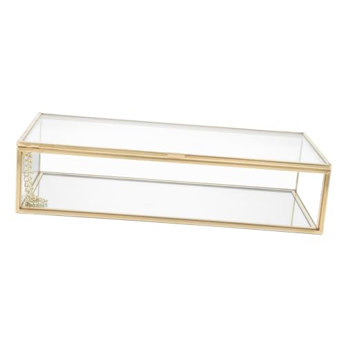 FUNNETOYU Transparente Kosmetik Aufbewahrungsbox aus Rechteckig Staubdichtes Design Multifunktional für Lippenstift Nagellack Lidschatten für Schlafzimmer und Schmuckaufbewahrung FUNNETOYU Transparente Kosmetik Aufbewahrungsbox aus Rechteckig Staubdichtes Design Multifunktional für Lippenstift Nagellack Lidschatten für Schlafzimmer und Schmuckaufbewahrung von FUNNETOYU