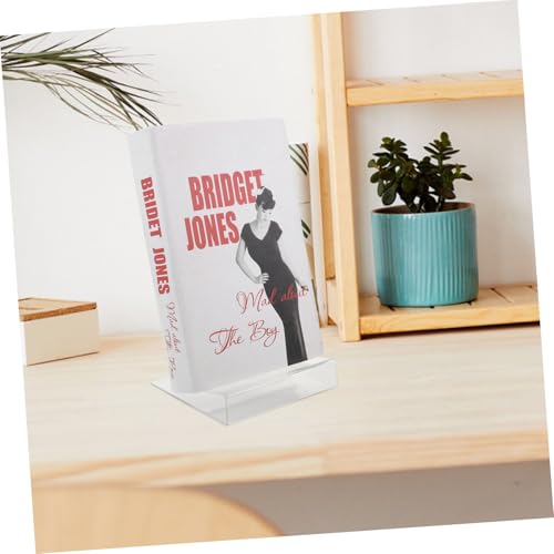FUNNETOYU Transparenter Buchhalter Acryl Buchständer Robuste Buchablage für Büro Laden Regal Vielseitiger Displayständer für Bücher und Zeitschriften FUNNETOYU Transparenter Buchhalter Acryl Buchständer Robuste Buchablage für Büro Laden Regal Vielseitiger Displayständer für Bücher und Zeitschriften von FUNNETOYU