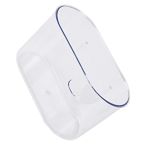 FUNNETOYU Transparenter Kleiner Wand Mülleimer aus Robustem Pet Kunststoff Hängender Küchenabfalleimer Platzsparend und Langlebig für Schrank und Zuhause von FUNNETOYU