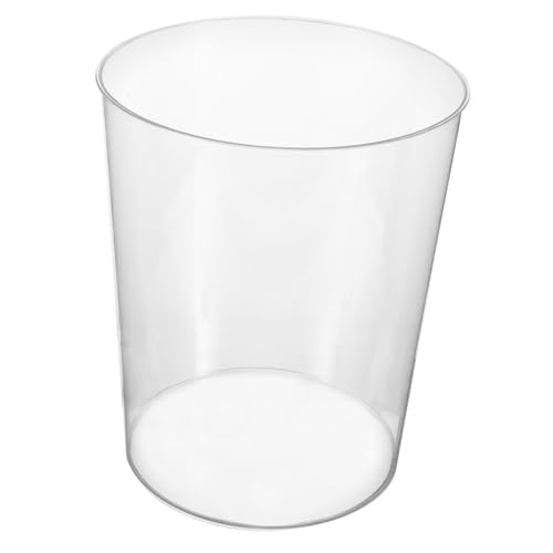 FUNNETOYU Transparenter Müllbehälter aus Robustem Pet Minimalistischer Recycling papierkorb für Büro und Zuhause Runder Abfalleimer für Wohnzimmer Badezimmer und Kinderzimmer Praktische FUNNETOYU Transparenter Müllbehälter aus Robustem Pet Minimalistischer Recycling papierkorb für Büro und Zuhause Runder Abfalleimer für Wohnzimmer Badezimmer und Kinderzimmer Praktische von FUNNETOYU