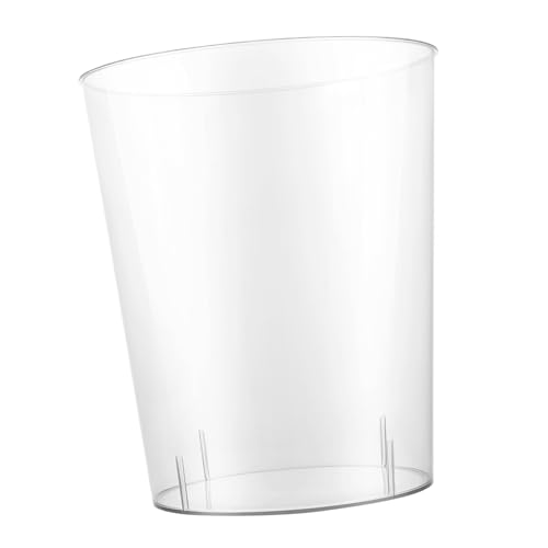 FUNNETOYU Transparenter Offener Haushaltsmülleimer ohne Deckel Minimalistischer Abfallbehälter für Küche Schlafzimmer Wohnzimmer Leichter Kompakter Aufbewahrungskorb mit Schlichtem Design FUNNETOYU Transparenter Offener Haushaltsmülleimer ohne Deckel Minimalistischer Abfallbehälter für Küche Schlafzimmer Wohnzimmer Leichter Kompakter Aufbewahrungskorb mit Schlichtem Design von FUNNETOYU
