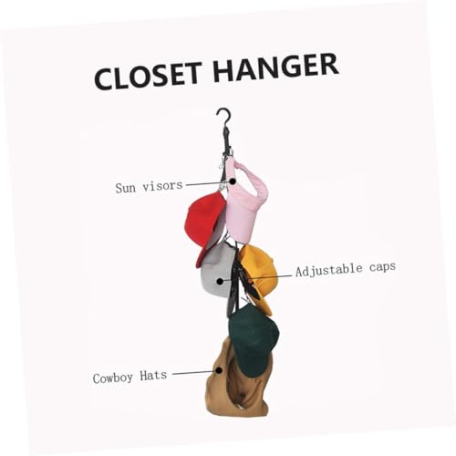 FUNNETOYU Türhänger Kleiderbügel Verstellbarer Türgurt mit Haken Praktischer Aufbewahrungshaken für Hut Handtaschen Handtücher Platzsparender Tür organizer für Schrank und Schlafzimmer von FUNNETOYU