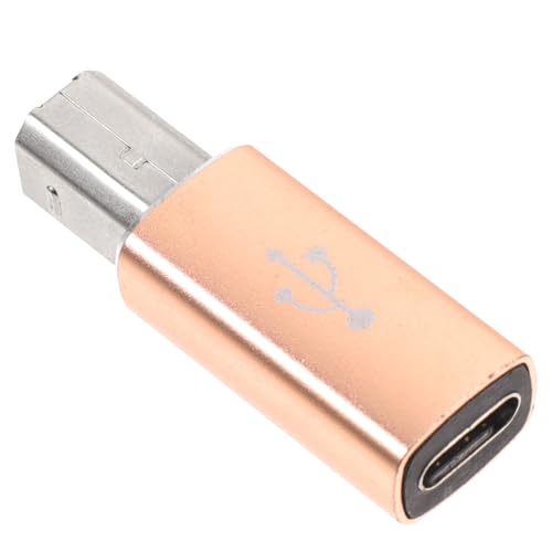 FUNNETOYU Type C zu Midi Adapter USB C Female Male Schnittstellenadapter für Elektrische Klaviere Kompatibel mit Professioneller und Audioausrüstung Einfacher für Laptop und Drucker von FUNNETOYU