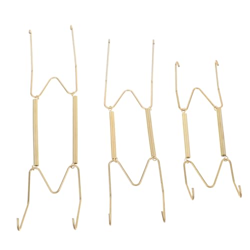 FUNNETOYU Unsichtbare Wand Tellerhalter Wandhaken für Telleraufhängung Robuste Dekorative Wandplatte Halter Minimalistisches Design für Nahtlose Plattenanzeige Zuhause von FUNNETOYU