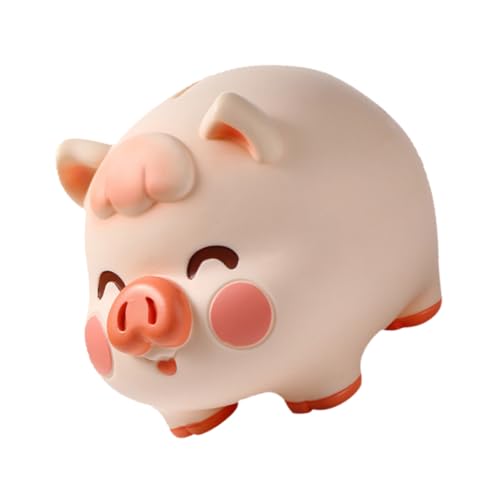 FUNNETOYU Unzerbrechliche Vinyl Sparschwein Spardose für bruchsicheres Kleingeld Sparglas Niedliches Cartoon Design Leichte Tragbare Geldbox für Jungen und Mädchen Kinderzimmer Dekoration FUNNETOYU Unzerbrechliche Vinyl Sparschwein Spardose für bruchsicheres Kleingeld Sparglas Niedliches Cartoon Design Leichte Tragbare Geldbox für Jungen und Mädchen Kinderzimmer Dekoration von FUNNETOYU