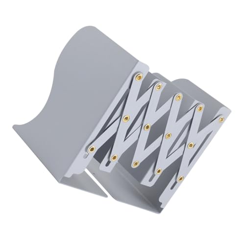 FUNNETOYU Verstellbarer Faltbarer Buchständer Ausziehbar Platzsparender Bücherhalter für Büro Schule Zuhause Robuster Glatter Oberfläche für Ordner und Magazine FUNNETOYU Verstellbarer Faltbarer Buchständer Ausziehbar Platzsparender Bücherhalter für Büro Schule Zuhause Robuster Glatter Oberfläche für Ordner und Magazine von FUNNETOYU