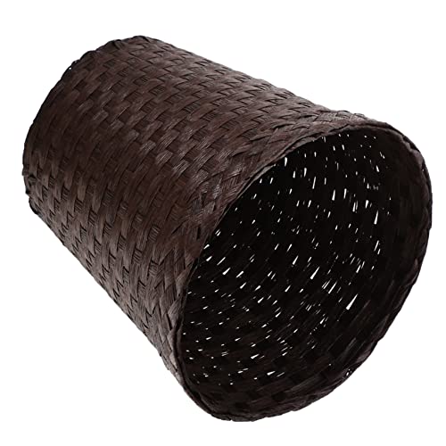 FUNNETOYU Vintage Geflochtener Papierkorb Stilvoller Aufbewahrungskorb für Abfall Ordnung für Wohnzimmer Büro Kaffee Farbe Multifunktional und Dekorativ FUNNETOYU Vintage Geflochtener Papierkorb Stilvoller Aufbewahrungskorb für Abfall Ordnung für Wohnzimmer Büro Kaffee Farbe Multifunktional und Dekorativ von FUNNETOYU