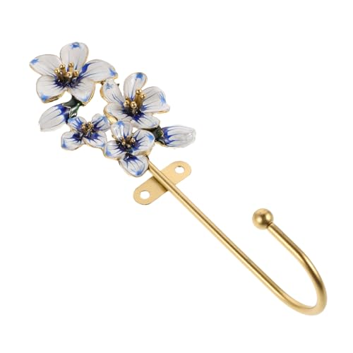 FUNNETOYU Vintage Wandhaken mit Einzigartigem Emaille-design Japanisch Minimalistischer Stil Vielseitige Aufbewahrung für Schlüssel Taschen Handtücher Platzsparend für Flur Küche Bad von FUNNETOYU