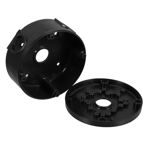 FUNNETOYU Wasserdichte Abzweigdose Verteilerdose mit Rundem Design für Wand und Deckenmontage Kabelversteckende Stromverteilerdose für Außen und Innenbereiche FUNNETOYU Wasserdichte Abzweigdose Verteilerdose mit Rundem Design für Wand und Deckenmontage Kabelversteckende Stromverteilerdose für Außen und Innenbereiche von FUNNETOYU