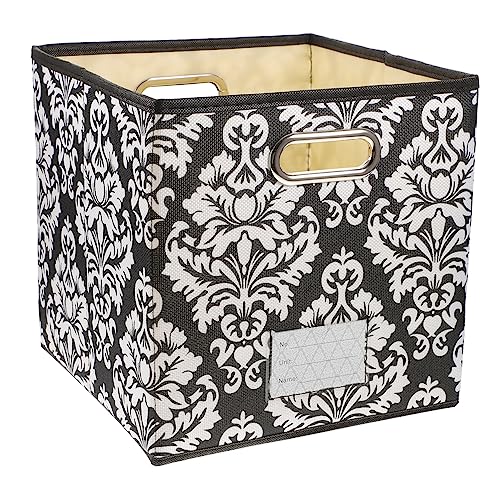 FUNNETOYU Wasserfeste Multifunktionale Aufbewahrungsbox ohne Deckel Stabiler Desktop File Organizer Kreatives Ablagesystem für Büro Studium und Zuhause Schwarzes und Weißes Design Leicht von FUNNETOYU