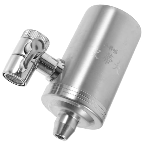 FUNNETOYU Wasserhahn Wasserfilter mit Aktivkohle Präziser Filter für Küche und Bad Abnehmbarer Wasserhahn Filtereinsatz Langlebig Spritzschutzfrei Kompatibel mit Meisten Armaturen von FUNNETOYU